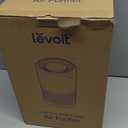 LEVOIT Air Purifier for Home Bedroom Dorm Room, Smart & Voice Control, AHAM VERIFIDE, 3-in-1 Filter With HEPA Sleep Mode, for Pollen, Pollutants, Smoke, Dander, Dust, Core 200S-P, White