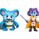 Set of 2: Star Wars: Young Jedi Adventures, Nubs Action Figure, 3-Inch-Tall, Preschool Toys, Ages 3 and Up + Star Wars: Young Jedi Adventures, LYS Solay Action Figure, 4-Inch Scale, Preschool Toys, Ages 3 and Up