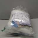 Oubonun 12 x 20 Throw Pillow Inserts, Firm and Fluffy Decorative Square Pillows for Couch Bed Sofa with Soft Cotton Cover White Cushion with Down Alternative Pack of 2