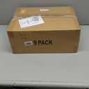 7 code Large Clear Shoe Boxes OrganizerThicker Material Stronger Shoe Box with Magnetic Door, Stackable Shoe Storage Box for Closet, Foldable Space-Saving Storage Bins Shoe Cabinet, White 9 Pack