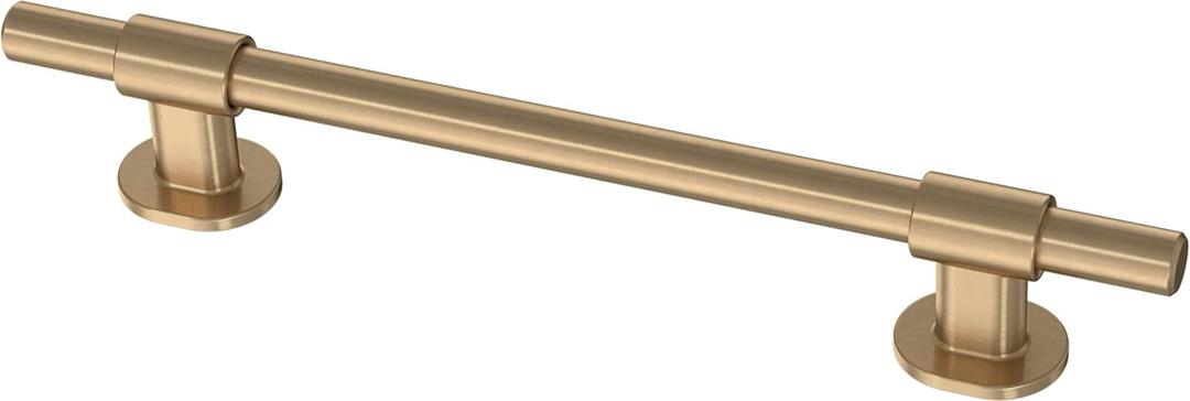 Franklin Brass Adjusta-Pull (5-Pack) Adjustable Drawer Pulls | Fits 1-3/8 to 6-5/16 Inch Hole Centers | Champagne Bronze Cabinet Handles | Francisco
