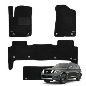 WENNEBIRD Front Carpet Floor Mats for Infiniti QX80 2014-2018, 2Pc