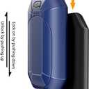 Hand Warmers Rechargeable, Dnaleao 2 Pack 4000mAh Electric Portable Pocket Heater, Heat Therapy Great for Outdoors, Hunting, Golf, Camping, Warm Gifts (Black & Blue)