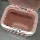 Motion Sensor Pink 3.2-gal Trash Can Rectangle Plastic Fingerprint Proof Quiet Close
