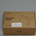 Lamicall Car Tablet Headrest Holder - Car Back Seat Headrest Tablet Mount Stand for Kids, Road Trip Essentials Accessories Gifts, for 2025 iPad Pro 11/13" Air Mini, iPhone, Galaxy Tab, 4.7-13" Devices (Black)