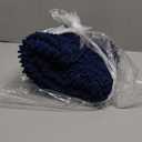 SUBRTEX Bathroom Rugs, 20" x 32" Chenille Bath Rug Soft Short Plush Bath Mat Soft Shower Mat Water Absorbent Shower Mat Quick Dry Machine Washable, Navy