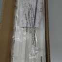 SPACELEAD Slim Storage Cart 3 Tier,Bathroom Organizer Rolling Utility, Mobile Shelving Unit Slide Out for Office, Kitchen, Laundry Room & Narrow Places,White