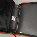 Five Star Zipper Binder, 2 Inch 3-Ring Binder with Round Rings, 5-Tab Expanding File, 380 Sheet Capacity, Fire Red (72538)