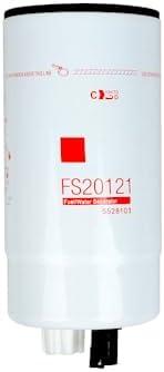 FS20121 Fuel Filter Water Separator Filter Fit for Cummins Stage V QSB engines;Cummins Stage V QSL engines;Cummins B6.7 engines;Cummins L9 engines Replace 5528103 5444245