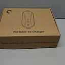 Grasside Carbon Fiber Level 2 EV Charger, 24A Adjustable Current/Timer/Smart Display, NEMA 1430 Dryer Outlet & 1450 Plug, 21FT EV Charging Cable, J1772 Connector for SEA J1772 EVs/PHEVs