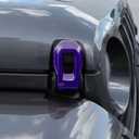 Hood Latch Lock Catch Brackets Cover Trim Fit for 2018-2025 Jeep Wrangler JL JLU & Gladiator JT(Purple)