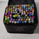 Alcohol Markers Set, 120 Colors Dual Tip Markers for Adult Coloring Books, Art Marker for Kids Adults Sketch Drawing, Marker Set with stand and Carry Case (120)