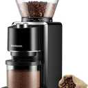 SHARDOR 10-Cup Programmable Coffee Maker, Regular & Strong Brew Drip Coffee Machine for Home and Office, Auto Shut Off, Permanent Filter, Silver