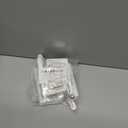 2 x TonGass 4-Pack RV Curtain Holders with Screws (White)  Camper & Motorhome Curtain Clips for Window Drapes, Heavy-Duty Plastic Retainers for RV, Boat, and Trailer Curtains