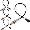 4Pcs O2 Sensor 15717 Downstream &Upstream Compatible with 1990-2014 Ford F150 F250 F350 Ranger Escape Mustang Expedition for Lincoln Mercury Replace#15716,15718