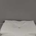 Cervical Neck Pillow for Neck Pain Relief  Memory Foam Cervical Pillow, Orthopedic Contour Neck Support Pillow, Cooling Side Sleeper Pillow for Back & Stomach Sleepers (Queen, White)