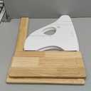 Toddler Step Stool, Adjustable Height 2 Step Stool for Kids with Handles & Non-Slip Pads, Rubberwood Kids Step Stool for Bathroom Sink, Kitchen & Bedroom, Supports Up to 350 lbs, for Adults & Kids (Natural-white)