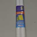 Chell 2 Pack Clear Contact Paper Roll for Books, 17.5in x 5ft Clear Self Adhesive Book Cover Paper Protector