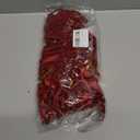 30 Pcs Burgundy Velvet Bows for Christmas Tree, 5 x 7 Inch Vintage Christmas Bows Ornaments for Wreaths, Gifts, and Xmas Holiday Outdoor Home Dcor