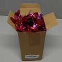 50 Feet Valentines Day Tinsel Garland Decor, Valentine Heart Tinsel Garlands Red Pink Heart Hanging Garland, Valentine's Day Decorations for Indoor Outdoor Home Wedding Party Mantel Table