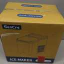 Ice Makers Countertop, 26.5Lbs/24H Ice Machine with 2 Sizes Bullet Ice, 9 Ice Cubes Release in 6 Mins, Self-Cleaning Portable Ice Maker with Ice Scoop and Basket for Home Kitchen Office Bar RV