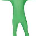 Morphsuits Full Body Costume Halloween Bodysuit, Spandex Bodysuit Costumes Adult, Morph Suits Adults, Mens Halloween Costumes (Large, Green)
