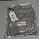 MEROKEETY Women's Casual Long Sleeve Open Front Cable Knit Cardigans Lightweight Solid Color with Pockets, Grey, S