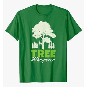 Tree Climber Arborist Tree Surgeon Whisperer T-Shirt, L