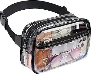clear belt bag , fanny packs pack of 5