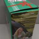 Single Serve One Cup Coffee Maker, for K Cups and Grounds, Mini Coffee Maker with Portable Handle, 6 to 12 Oz Brew Size, for Travel, Camping, Office, RV and Dorm, 120V, Black and Gold