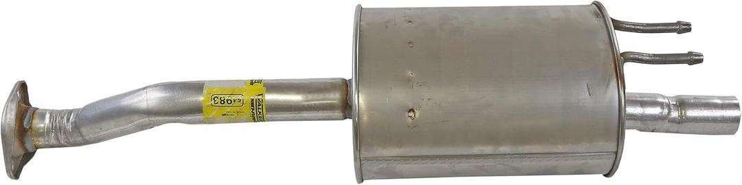 Walker Quiet-Flow SS 54983 Direct Fit Exhaust Muffler Assembly 2" Inlet (OD) 2" Outlet (OD) for Honda Civic