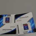 INDMEM 2 Pack SD Card 2GB Class 4 Flash Memory Card 2G SLC Stanard Secure Digital Cards (2PC)