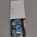 3 Pack Kid Blue Light Glasses For Kids Girls Boys Computer Blue Light Kids Glasses Clear Glasses Age 3-9 (Black + Dark Blue + Light Blue)