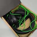 Razer BlackShark V2 X Gaming Headset: 7.1 Surround Sound  50mm Drivers  Memory Foam Cushion  For PC, PS4, PS5, Switch  3.5mm Audio Jack  Black