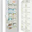 HOMELUX THEORY UPGRADED 6 Tiers Over The Door Organizer Hanging - 100D EXTRA THICK & 50lbs HUGE CAPACITY, 12 Side Mesh Pockets Over The Door Shoe Organizer, Hanging Closet Organizer (Ivory, XL)
