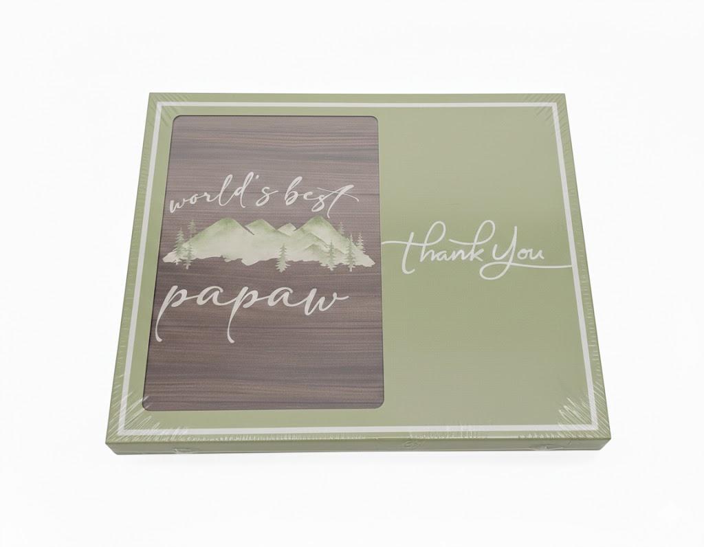 Yorhifa Papaw Grandpa Picture Frame, Grandpa Photo Frame, Papaw Gifts, Papaw Gifts from Grandkids, Gifts for Papaw, Worlds Best Papaw, Thank you  to Papaw Photo Picture Frames 4x6