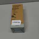 Pandaloo Glass Cups With Lids and Straws -20 Fl Oz- Perfect Size Iced Coffee Cup - Smoothie Cup With Bamboo Lid and On the go Lid - Glass Tumbler With Straw (1 Count (Pack of 1), Carribean Blue)