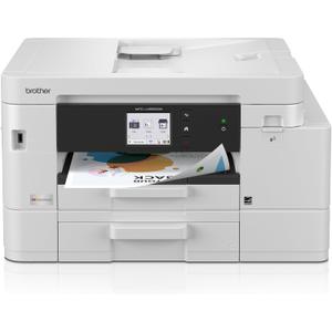 Brother INKvestment 4555 Wireless Color Inkjet All-in-One Printer with 2.7 Color Touchscreen and 2 Paper Trays | Includes Refresh Subscription Trial(1) (MFC-J4555DW)
