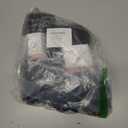 Nautica Womens Quarter Socks - 12 Pack Moisture Control Cushioned Athletic Socks for Women for Sport & Gym Wear (Size: 4-10) (Black Logo)