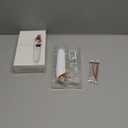 2026 Pore Vacuum, USB Rechargeable Blackhead Remover Vacuum,3 Levels Adjustable Pore Vacuum Blackhead Remover, with 5 Suction Power,6 Probes,Face Vacuum Pore Cleanser for Women & Men-White