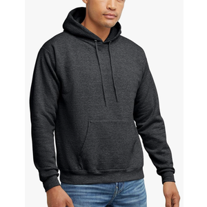 Hanes Men's EcoSmart Fleece Hoodie Sweatshirt, Size M