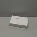 ALLYWASAI Patio Sliding Door Handle Set with Mortise Lock, Face Plate and Keeper, Replacement Handle Lock Set Fits Door Thickness from 1-1/2" to 1-3/4", 3-15/16" Screw Hole Spacing, Non-keyed, White