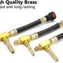 BETOOLL Fuel Pressure Test Kit 0-100PSI with 9.49,7.89,6.30 Fuel Line Fittings