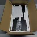 TUTOTAK Small Side Table, Narrow End Table, Skinny Sofa Table, Slim Nightstand, Couch Table, Living Room, Bed Room, Brown TB01BB062 (2-Tier7.9"D x 15.8"W x 22.5"H)