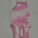 Dog Recovery Suit Pink S No Brand