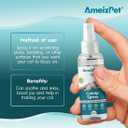3 x AmeizPet Catnip Spray for Cats, Cat Scratching Sprays, Transparent Cat & Kitten Behaviour Spray 50 ml (1.69 Oz)