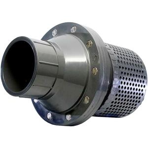 American Valve P430S 4 4 in. PVC Swing Foot Check Valve - Socket Schedule 80