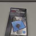 Comfpack Large Refillable Ice Bag for Injuries, FSA Eligible, 14.5" x 10.6" Travel Ice Water Bag with Straps for Cold Therapy, Ice Pack Pain Relief for Swelling, Inflammation, Arthritis, Muscle