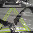 Simniam Car Trunk Organizer with Insulated Grocery Bag- 110L High Capacity Car Storage Box, with 4 Compartments, Reflective Strip, Cover, for Auto, SUV, Truck, Minivan (Grey)