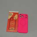 Vooii Magnetic for iPhone 17 Pro Max Case, Compatible with Magsafe (Premium Liquid Silicone) (Integrated Camera Control Button) Full Body Protective Anti-Scratch Microfiber Lining 6.9 inch, Hot Pink